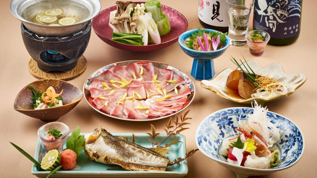 鰤しゃぶ会席